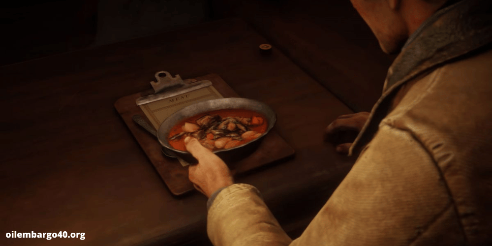 Red Dead Redemption 2 game cooking